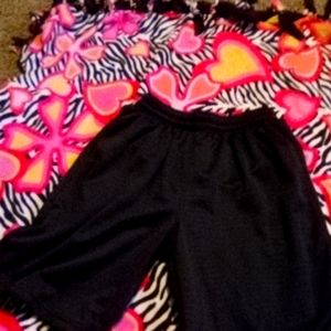Black basketball shorts